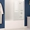 Anzzi Right Drain Tub in White With 34 x 58 in. Tub Door in Chrome, 5 ft. SD05301CH-3260R - alternate 1